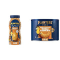 PLANTERS Bundle, Honey Roasted Peanuts + Deluxe Honey Roasted Whole Cashews, Pack of 2