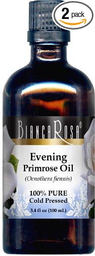 Evening Primrose Oil - 100% Pure, Cold Pressed (3.40 fl oz, ZIN: 428133) - 2 Pack