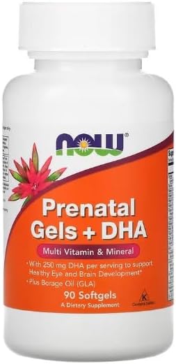 NOW Foods Pre-Natal Multivitamin w/ DHA Softgels