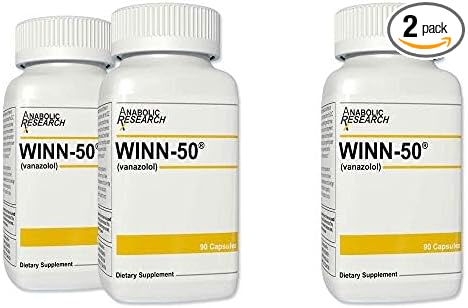 Winn-50-3 Month Supply - 270 Capsules - Dietary Supplement - Support Lean Physique and Improved Athleticism