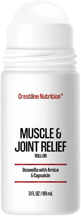 Muscle & Joint Relief Supplement – Fast Acting Formula to Soothe Muscle Discomfort, Support Joint Health, and Improve Flexibility- 3 fl oz / 89 ml