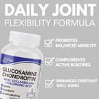 Arymar Glucosamine, Chondroitin, MSM, Collagen & Hyaluronic Acid Supplement 60 Tablets