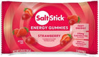 SaltStick Energy Gummies with Electrolytes, Strawberry, Easy to Chew Electrolyte Gummy, 10 Packs, 80 Gummies