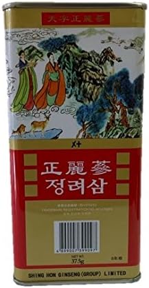 Shing Hon Dried Korean Red Ginseng Roots 6 Years Heaven Grade (37.5g)