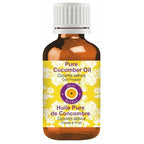 dève herbes Pure Cucumber Oil (Cucumis sativus) Cold Pressed 10ml (0.33 oz)