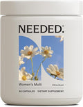 Needed. Multivitamin for Women with 23 Vitamins, Minerals and Antioxidants - Daily Womens Multivitamin - Vitamin B12, B6, D3, Choline, Calcium, Biotin, Magnesium, Folate and More, Citrus Scented