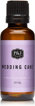 P&J Fragrance Oil - Wedding Cake Scent, 30ml - Candle, Soap, Diffuser Oil