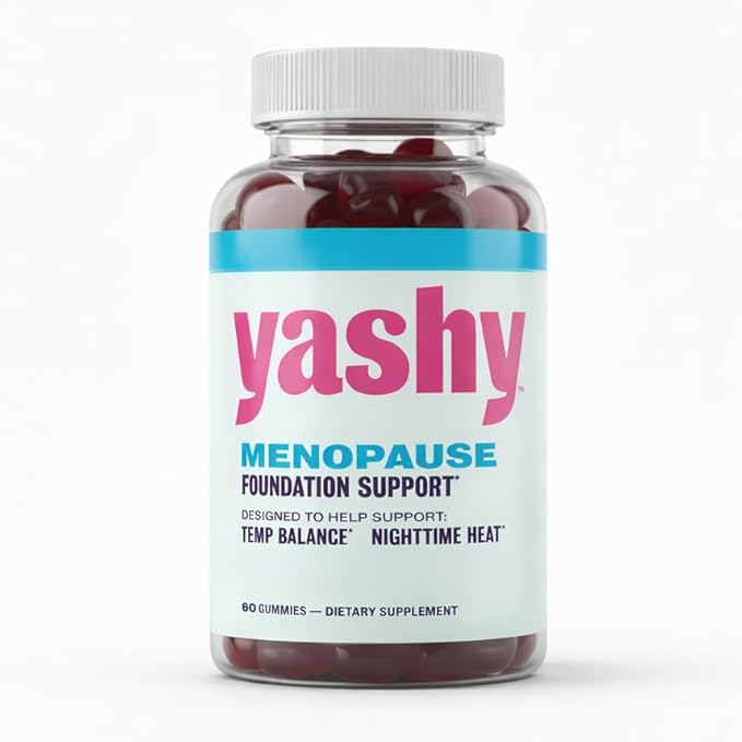 Gummies for Menopause | Hormone-Free Supplements for Women | Clinically Backed | 30 Servings | Helps Alleviate Hot Flashes, Night Sweats, & Mood Swings | Supports Libido | BlackBerry Flavor