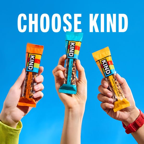 KIND Nut Bars, Dark Chocolate Cherry Cashew, Healthy Snacks, Gluten Free, 4g Protein, 12 Count