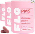 O Positiv FLO PMS Vitamins for Women, 30 Servings (Pack of 3) - Proactive PMS Relief - Targets Hormonal Breakouts, Bloating, Cramps, & Mood Swings with Chasteberry, Vitamin B6, & Lemon Balm