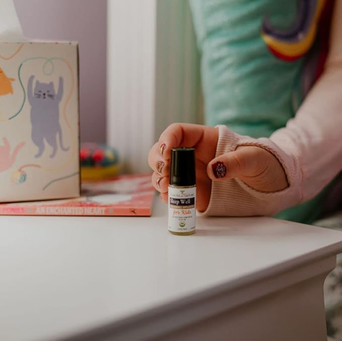Forces of Nature Natural Sleep Support for Kids, Organic Homeopathic Remedy with Oats and Valerian, 4ml