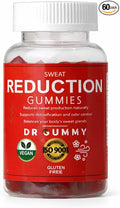 Sweat Support Gummies for Adults – Internal Freshness & Odor Control Supplement with Chlorophyll, Activated Charcoal, Magnesium & Zinc + Probiotics – Vegan, Gluten Free, Non-GMO, 60 Count
