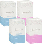 Summer's Eve Feminine Cleansing Douche, Variety Pack, Island Splash (4ct), Extra Cleansing Vinegar and Water (4ct) (2 of each)