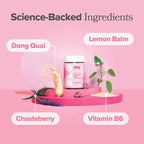 O Positiv FLO PMS Gummies for Women, 30 Servings (Pack of 3) - Proactive PMS Relief - Targets Hormonal Breakouts, Bloating, Cramps, & Mood Swings with Chasteberry, Vitamin B6, & Lemon Balm
