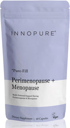 INNOPURE Perimenopause & Menopause Complex for Women (2 Month Supply) Red Clover, Wild Yam, Maca, Sage and Vitamins Including B6 for Hormone Regulation, Clean Label (Pure-Fill) 60 Capsules