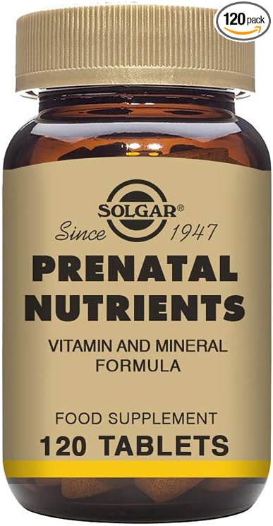 Prenatal Nutrients Solgar 120 Tabs