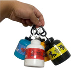 Portable Protein Powder Keychain 200ml 60g Powder Container Bottle Mini Powder Food Pillls Storage Bottle