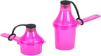 The Scoopie Supplement Container, Portable to-Go Scoop, and Funnel System for Pre Workout Powder, Spill Proof Dispenser, Gym Shaker Bottle Travel Accessory, 2 Pack Pink (15cc 15mL - 29.6cc 29.6mL)