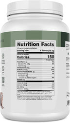 Transparent Labs 100% Pea Protein Powder - 28g Organic Plant Protein per Serving, Clean Pea Isolate Powder, USDA Organic, Vegan, Gluten-Free, Sugar-Free, Non-GMO - 30 Servings, Chocolate