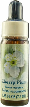 Flower Essence Services Supplement Dropper, Cherry Plum, 0.25 Fluid Ounce