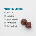 Nordic Naturals Stress Relief Gummies, Mixed Berry, 40 Gummy Supplements, Supports Daily Mood and Immune System Health, Non-GMO, Vegetarian, 20 Servings