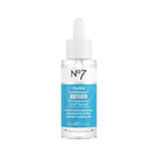 No7 HydraLuminous+ 2% Hyaluronic Acid Serum - Hydrating Facial Serum with 5% Vitamin B3 Niacinamide to Support Skin Barrier Repair - For Visibly Radiant & Healthier-Looking Skin (1 Fl Oz)