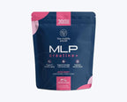 Midlife Pause MLP Creatine +, Creapure Creatine Powder, Mixed Berry 30 Servings, Stick Packs, 5g per Serving, Alpha GPC + B Vitamins Supports Strength, Lean Muscle, & Recovery for Women