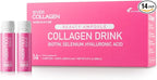 Beauty Ampoule - Liquid Marine Multi Collagen Drink Low Molecular Collagen Peptitdes Drinkable Supplement for Hair, Skin, Nail (1 Bottle Per Day, 14 Bottles)