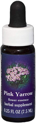 Flower Essence Services Supplement Dropper, Pink Yarrow, 0.25 Ounce