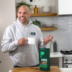 FYTA - Vanilla Protein Powder Plant Based with Better Taste & Texture Than Whey Protein - Non-GMO & Dairy Free Protein Powder Vegan for Women & Men - Caramel Vanilla 630g