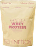 Whey Protein Isolate for Women, 20g Protein, 0g Sugar, 90 Calories, Stevia-Free, Grass-Fed & Pasture Raised, Vanilla 1 lb