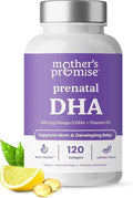 Prenatal DHA for Women 600mg + 400 IU Vitamin D3 | 120 Softgels | Supports Brain Health | Triglyceride Omega 3 Fish Oil DHA Prenatal Vitamins for Pregnancy & Nursing | 300mg per Capsule