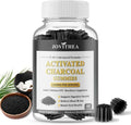 Activated Charcoal Gummies 1200mg, with Organic Coconut Shell Charcoal & 2 Billion Probiotics, Natural Gas & Bloating Relief, Digestive Support, Non-GMO, Vegan, Gluten Free, Blueberry Flavor, 60Ct