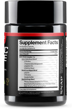 Snap Supplements Nitric Oxide Supplement with L-Arginine to Support Energy, Quick Recovery, Heart Health, Muscle Growth & Circulation, 60 Vegetarian Capsules (1 Month Supply)