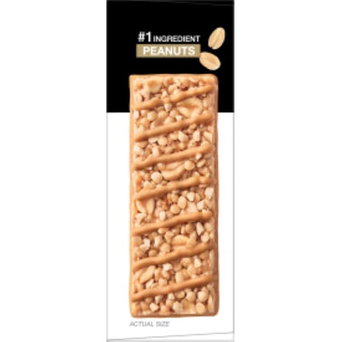 KIND Protein MAX Sweet & Salty Caramel Peanut Crisp Snack Bars, 20g ofProtein, Keto Friendly, 1g ofSugar Per Bar, Gluten Free, 4 Count Box (Pack of 8)