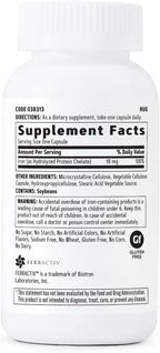 GNC Gentlesorb Iron 18mg Supplement, Supports Healthy Red Blood Cell Formation, 90 Servings