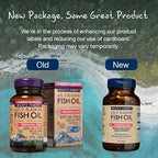 Wiley's Finest Wild Alaskan Fish Oil Prenatal DHA - 900mg EPA and DHA Omega-3s for Pregnant Women and Nursing Mothers - 120 Softgels (60 Prenatal Vitamin Servings)