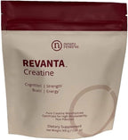 REVANTA Creatine Monohydrate Powder Cognitive & Lean Muscle Support Supplement for Women, Men Cellular Energy for Memory, Focus, Strength & Healthy Aging Professional Grade, Unflavored (300 Grams)