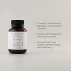 JSHealth Turmeric Curcumin Supplement with C3 Complex. 500mg Curcuminoids for Joint Support and Wellness. No Black Pepper Needed. By Nutritionist Jessica Sepel (60 Tablets)