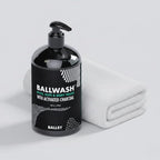 Ballsy Ballwash Charcoal Body Wash for Men - Moisturizing Men’s Bodywash with Coconut Oil – Soap for Men & Great for your Most Intimate Areas, 16 Oz
