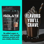PEScience Isolate Whey Protein Powder, Gourmet Chocolate, 5 Servings, 100% Whey Protein Isolate, Low Carb, Fast Absorbing Post Workout Shake for Men and Women