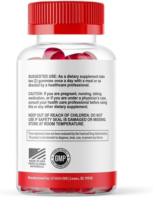 Vital Pump XL Gummies, Official Vital Pump XL Advanced Formula Vitamin Gummys, VitalPumpXL All Natural Supplement Gummies, VitalPump Support Review, 1 Month Supply (60 Gummies)