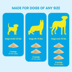 Dog Hip and Joint Supplement - with Vitamins, Glucosamine and Chondroitin | Pet Joint Supplement for Mobility and Health | 120 Scoops