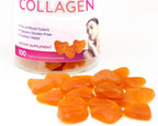 Collagen Gummies- Natural Marine Collagen for Women, and Men- Collagen Supplements for Skin Hair, Nails- Hydrolyzed Type 2 & 1 3- Replace Pills and Powders - No Gelatin, Kosher, Halal- 100 Ct.