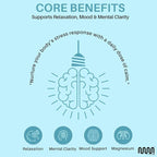 mastermedi Cortisol Supplements for Women and Men Support with Magnesium, Ashwagandha, Lion’s Mane & GABA – Adaptogenic Stress Relief & Mood Support – Non-GMO, No Fillers, Gluten-Free