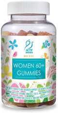 ACTIF Women Age 60+ Gummies with 25+ Advanced Factors, CoQ10, and Probiotics - Non GMO, Made in USA, 90 Count