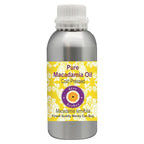 Deve Herbes Pure Macadamia Oil (Macadamia ternifolia) Cold Pressed 300ml (10 oz)