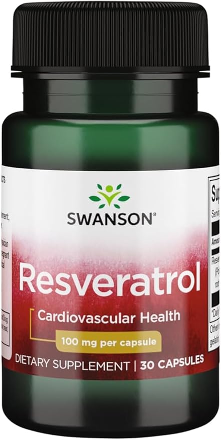 Swanson Resveratrol 100 100 Milligrams 30 Capsules