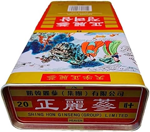 Shing Hon Dried Korean Red Ginseng Roots 6 Years Heaven Grade (300g)