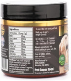 King Kanine Mushroom Plus, Protein & Joints 2 oz | Organic Powder to Improve Optimal Health & Pets Wellness | Supplement for Dogs & Cats Care Made with Fiber & Vitamins | Veterinarian Approved